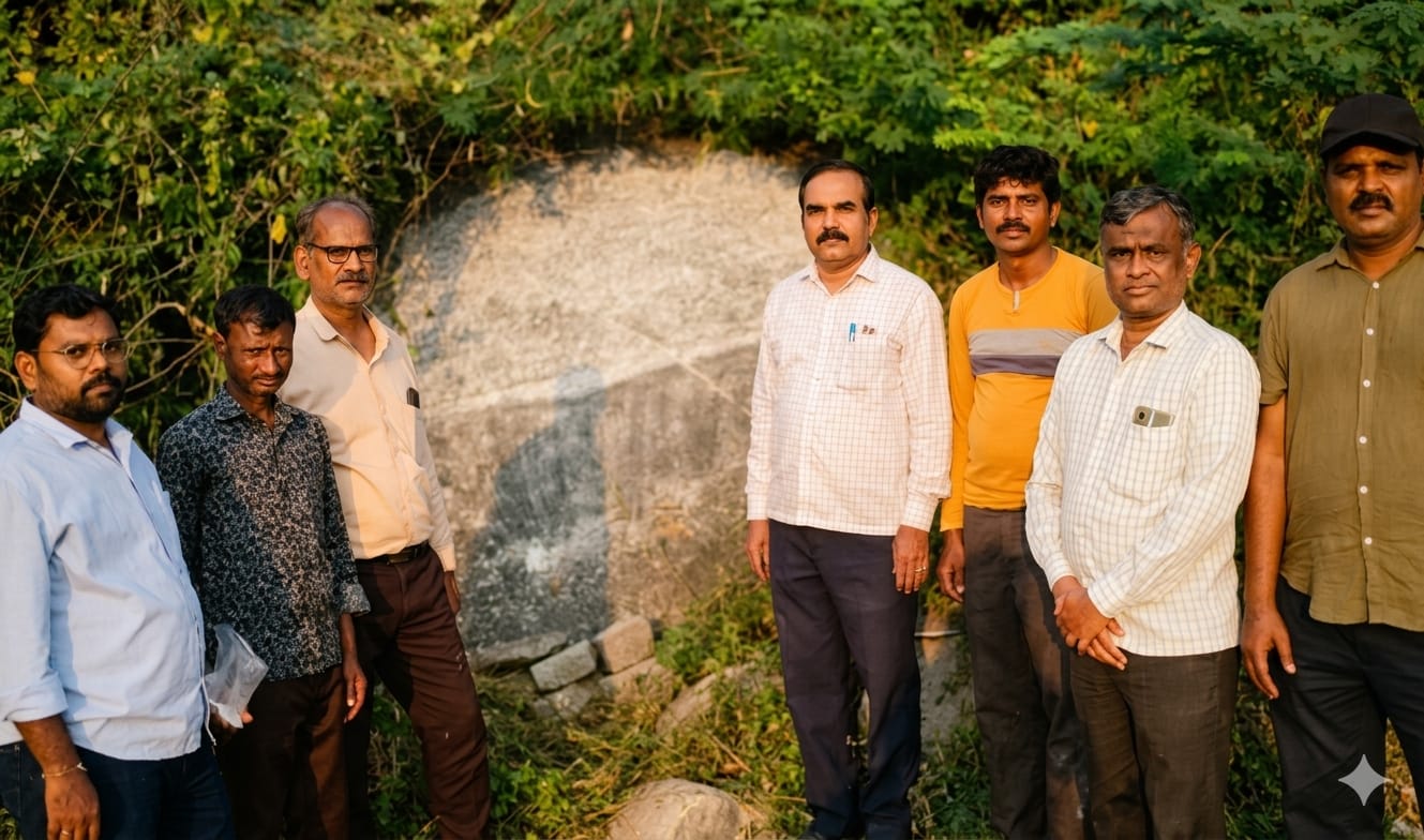 ಗಂಗಾವತಿಯ ಹಿರೇಜಂತಗಲ್ ವೀರಣ್ಣನ ಗುಡ್ಡದಲ್ಲಿ ಕೃಷ್ಣದೇವರಾಯನ ಕಾಲದ ಶಾಸನ ಪತ್ತೆ : 