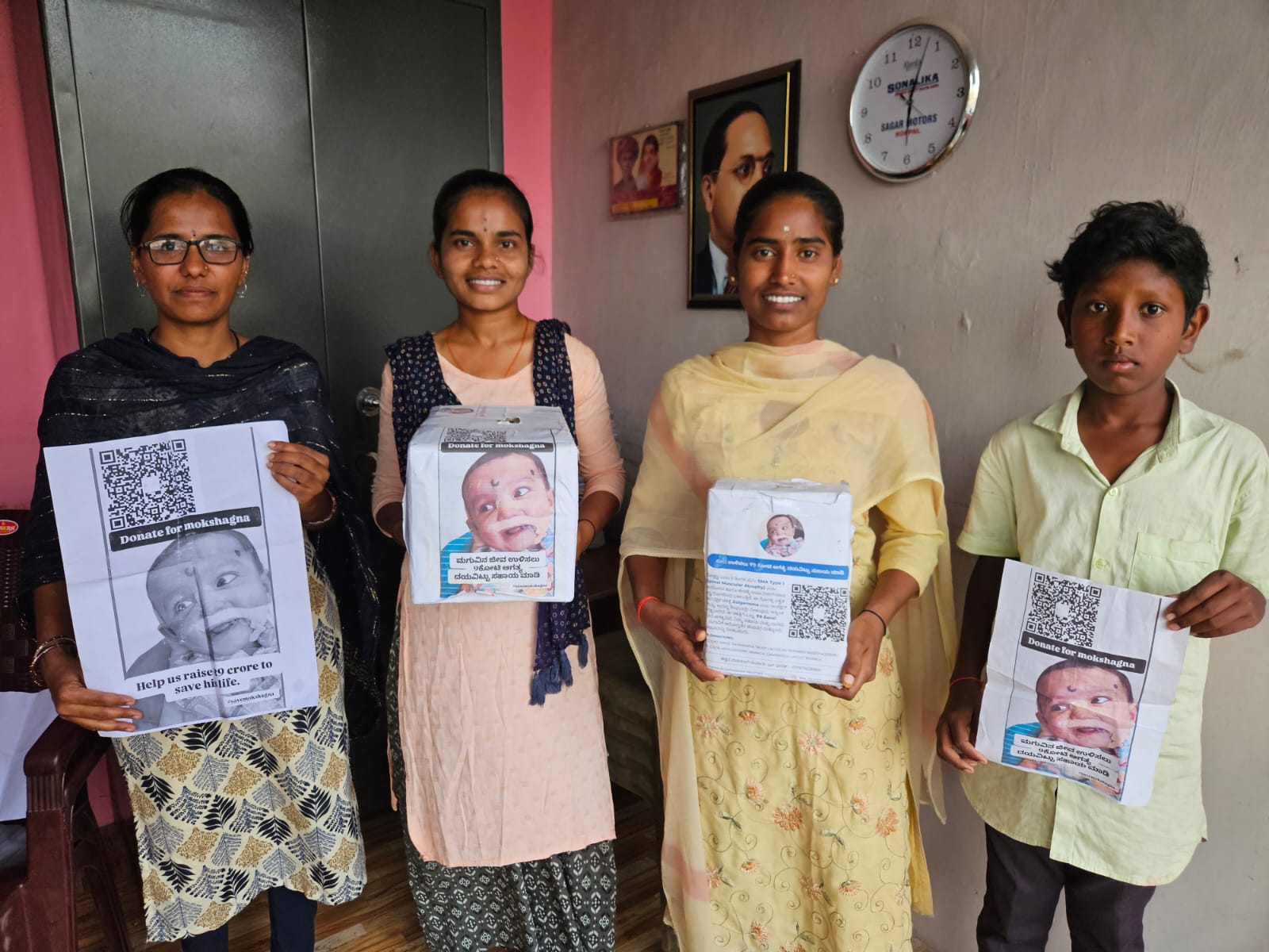 ಬೆಂಗಳೂರಿನ 5 ತಿಂಗಳ ಮಗುವಿನ ಕಾಯಿಲೆ ಚಿಕಿತ್ಸೆಗಾಗಿ ಮಿಡಿದ ಗಂಗಾವತಿ ಯುವತಿಯರು! ಸಾರ್ವಜನಿಕರಿಂದ ದೇಣಿಗೆ ಸಂಗ್ರಹ.