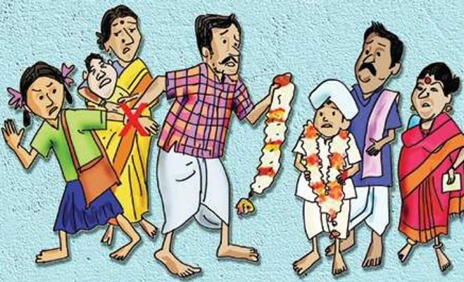 ಬಾಲ್ಯವಿವಾಹ ಪ್ರಕರಣ ಮೂರು ಜನರಿಗೆ ಶಿಕ್ಷೆ ವಿಧಿಸಿದ ನ್ಯಾಯಾಲಯ.