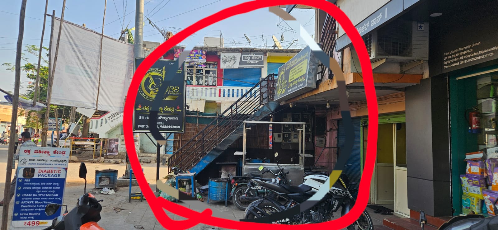 ಪುಟ್ ಪಾತ್ ತೆರವು ಕಾರ್ಯಾಚರಣೆ ತಾರತಮ್ಯದಿಂದ ಕೂಡಿದೆ ಮ್ಯಾಗಳ ಮನಿ‌ ಆರೋಪ.